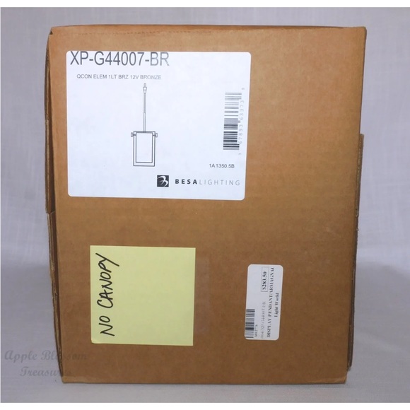 Besa Lighting XP-G44007-BR Pahu 4 LV Mini Pendant-Armagnac/Opal Glass-Bronze-NIB - Picture 4 of 4